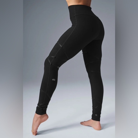 ALO Yoga Pants - Alo Alosoft High-Waist Spotlight Legging Leggings S New